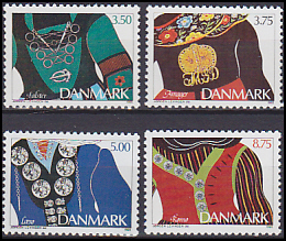 Danmark AFA 1053 - 56<br>Postfrisk